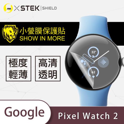 【O-ONE】Google Pixel Watch 2『小螢膜』手錶保護貼 保護膜 SGS環保無毒 自動修復 (兩入組)