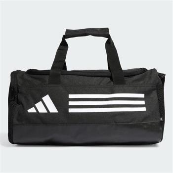 Adidas 旅行包 健身包 三條線 黑【運動世界】HT4748