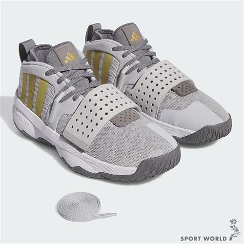 Adidas 男鞋籃球鞋里拉德聯名款DAME 8 EXTPLY 灰金【運動世界】IG8086