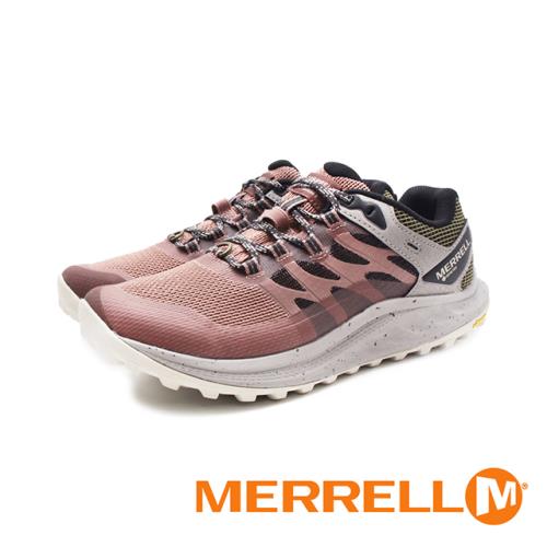 MERRELL(女)ANTORA 3 GORE-TEX防水輕量越野健行鞋 女鞋-玫瑰粉