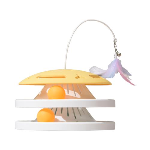 寵小到大PawGether 趣味玩樂系列 團團轉貓咪軌道玩具