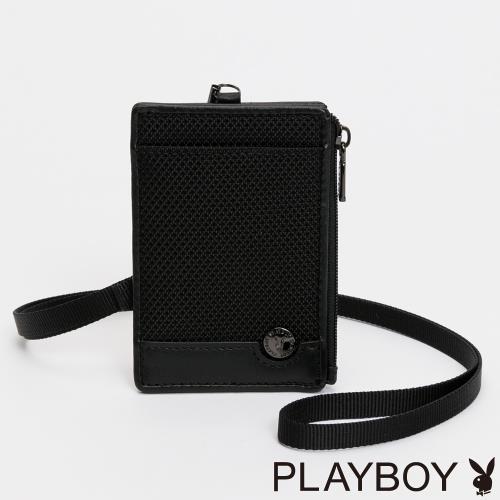 PLAYBOY - 證件套 Crucial系列 - 黑色