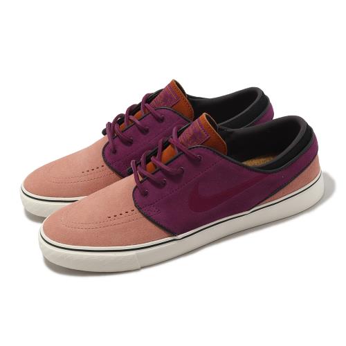 Nike 滑板鞋 SB Zoom Janoski OG+ 粉紅 莓果紫 男鞋 女鞋 麂皮 運動鞋 DV5475-600