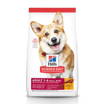 東森獨家特惠組_Hills 希爾思 寵物食品 成犬 小顆粒 雞肉與大麥 12公斤 (飼料 狗飼料) 效期：20240730