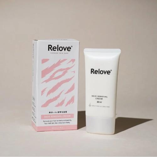 Relove 瞬淨 Ku溜零毛髮霜 80ml