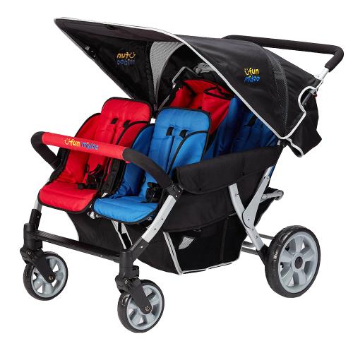 【Funmidoo】 DSJ04FRL+四人座兒童嬰幼兒手推車