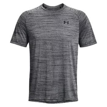 Under Armour UA 男裝 短袖上衣 排汗 快乾 歐規 黑灰【運動世界】1377843-001