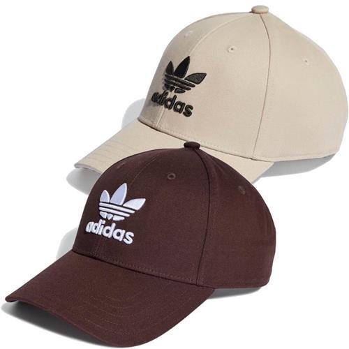 Adidas 帽子老帽刺繡棉燕麥/咖【運動世界】IL4845/IL4846|棒球帽