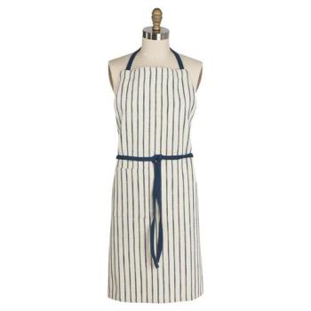 《danica》Heirloom平口單袋圍裙(極簡藍紋)