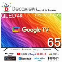 台灣製造★DECAVIEW 65吋 4K 高階 量子點 QLED Google TV 聲控AI 智慧聯網液晶顯示器 ( DMG-65SA-QLED)