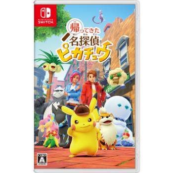 任天堂 Switch 名偵探皮卡丘 閃電回歸 皮卡丘 寶可夢（日版-支援中文）無特典