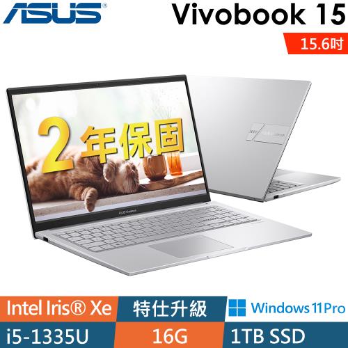ASUS Vivobook 15 X1504VA-0031S1335U (i5-1335U/8G+8G/1TBSSD/15.6 FHD/W11P)特仕