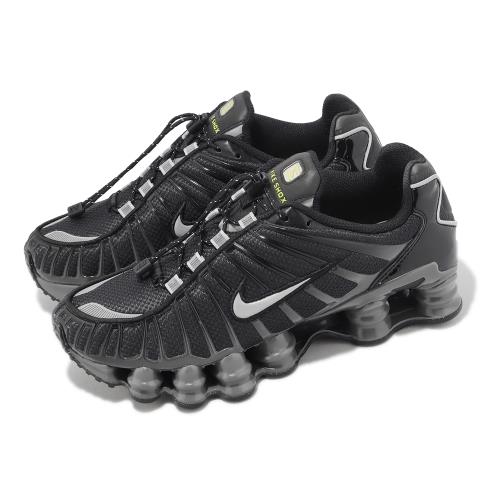 Nike 休閒鞋Wmns Shox TL 黑鐵灰銀女鞋漆皮彈簧鞋運動鞋FV0939-001
