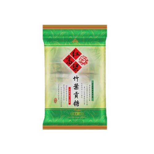 金門邁全球x紅高粱餅店-芝垛竹葉貢糖-桂花芝麻10入x4包(花生 麥芽 貢糖)