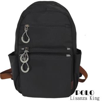 包【Lisanza King POLO】中型輕量尼龍後揹包