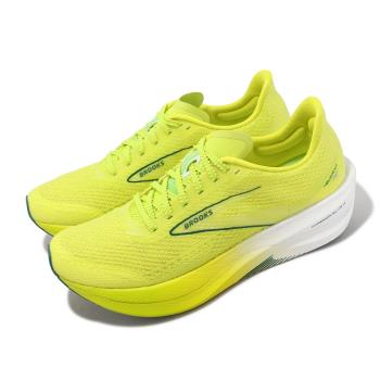 Brooks 競速跑鞋 Hyperion Elite 3 黃 白 男鞋 碳板 輕量 運動鞋 1000421D343