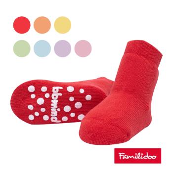 【Familidoo 法米多】bbmind 台灣製 彩虹嬰兒襪 4~12個月適用(薄襪)