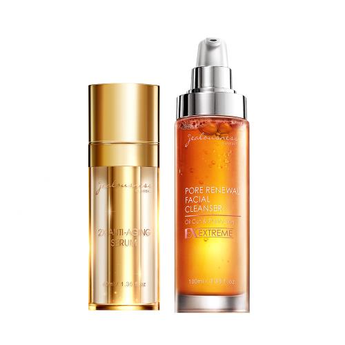 【Jealousness 婕洛妮絲】*81酵母雙萃緊緻精華40ml+81酵素去黑頭潔顏露100ml