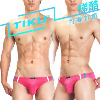 TIKU 梯酷 - 幻彩呼吸系列 竹纖維低腰三角男內褲 -粉色 (PH1226)