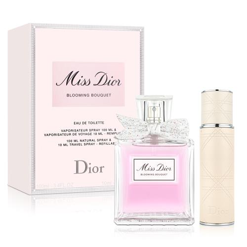 Dior迪奧花漾迪奧二入禮盒(淡香水100ml+小香10ml)|Christian Dior 迪奧