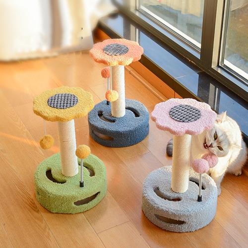 IN汪喵 小型花朵貓抓貓玩具(Z525)