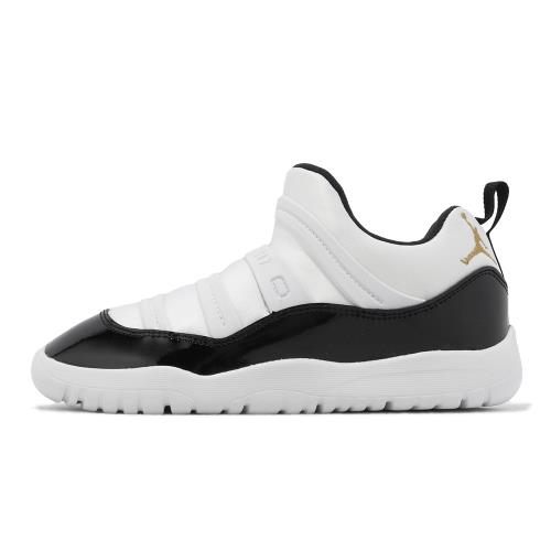 Nike 童鞋Jordan 11 Retro Little Flex PS 中童白黑Concord BQ7101-170