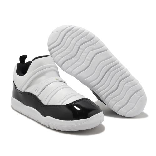 Nike 童鞋Jordan 11 Retro Little Flex PS 中童白黑Concord BQ7101-170