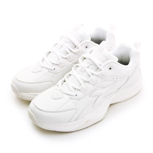 【DIADORA】男 迪亞多那 復古多功能休閒運動鞋 CLASSIC系列 白色學生鞋(白 71299)