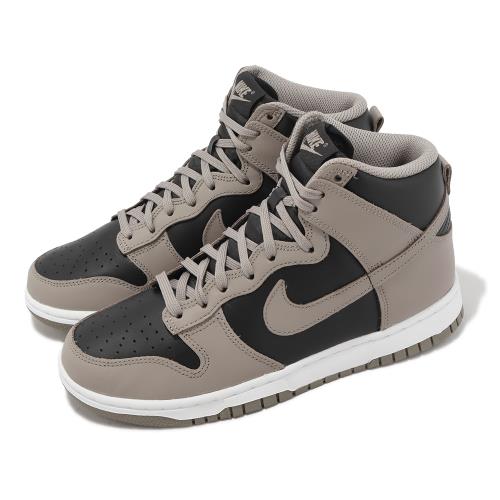 Nike 休閒鞋Wmns Dunk High Moon Fossil 咖啡深棕女鞋經典復古DD1869