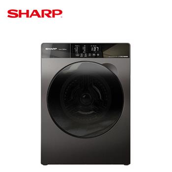 限時優惠價 【SHARP夏普】12.5公斤 ES-FKS125WT變頻洗脫滾筒洗衣機(送基本安裝)