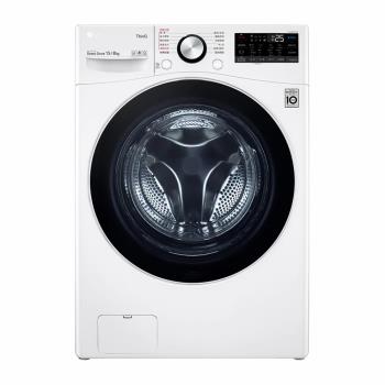 LG樂金 15公斤 Wi-Fi蒸氣滾筒洗衣機 (蒸洗脫烘) (冰磁白) WD-S15TBD