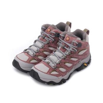 MERRELL MOAB 3 MID GORE-TEX 防潑水健行鞋 玫瑰 ML037496 女鞋