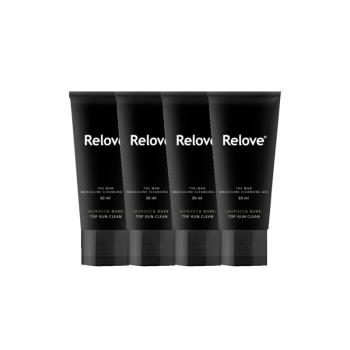 ( 四入組 ) Relove 男性專用 私密潔淨凝露 摩洛哥公爵 (溫感) 30ml