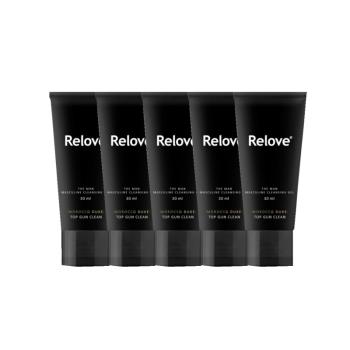 ( 五入組 ) Relove 男性專用 私密潔淨凝露 摩洛哥公爵 (溫感) 30ml