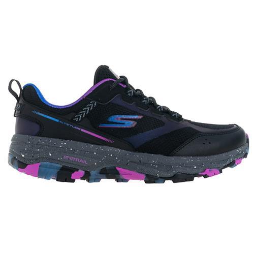 Skechers 女鞋 慢跑鞋 發光設計 TRAIL ALTITUDE_NITE OWL 黑藍紫【運動世界】129231BKMT