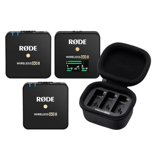 RODE WIRELESS GO II 微型無線麥克風 + 充電盒 公司貨