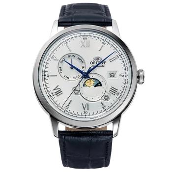 ORIENT 東方錶 SUN&MOON系列 日月相機械腕錶 RA-AK0802S / 41.5mm