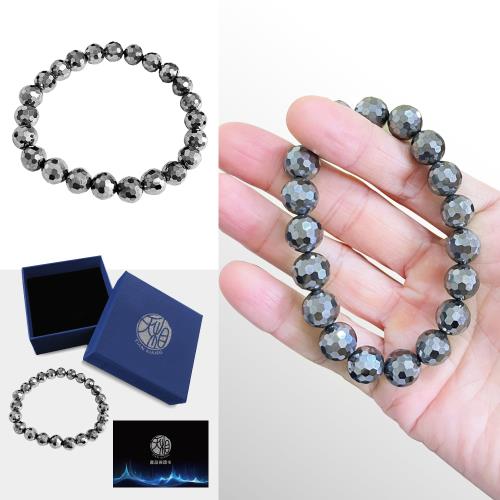 【天相】經典128面太赫茲單圈手鍊8m(手環/太赫茲手鍊/男女/中性/禮物/生日禮物/送禮/手飾品/個性飾品/能量石/宇宙能量/特降)