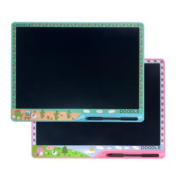 【Doodle】 台灣原創設計34x25X1CM 16吋 充電式兒童寫字板 液晶畫板 繪畫板 電子畫板 塗鴨板