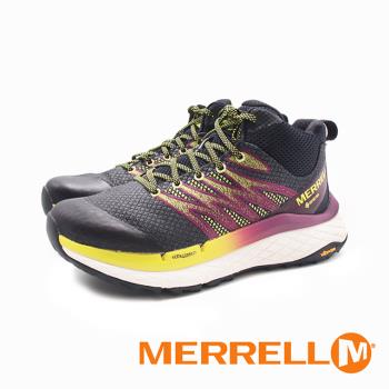 MERRELL(女)RUBATO MID GTX防潑水戶外輕量緩震越野鞋 女鞋-彩黑