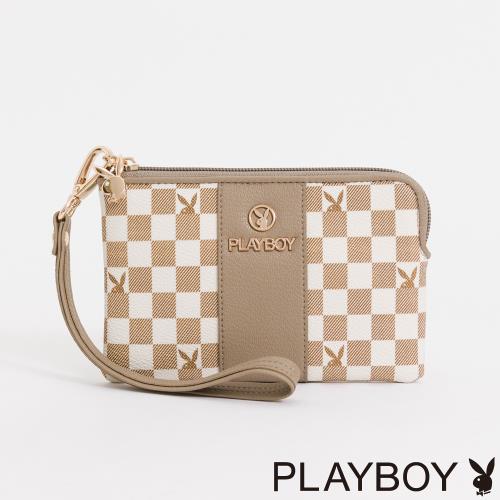 PLAYBOY - 零錢包 Bubble Bunny系列 - 卡其色