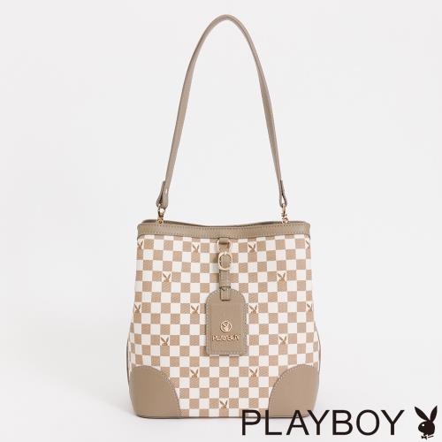 PLAYBOY - 水桶包 Bubble Bunny系列 - 卡其色