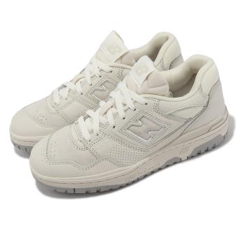 New Balance 休閒鞋 550 米灰 灰 男鞋 女鞋 麂皮 皮革 復古 低筒 NB 紐巴倫 BB550PWD-D