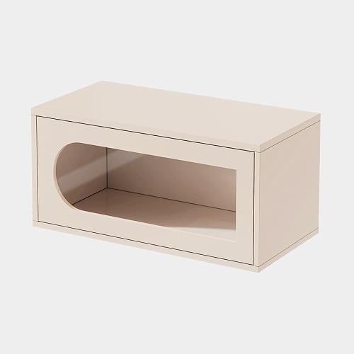 HappyLife 自由組合櫃 D壓克力翻門款80公分 Y11491