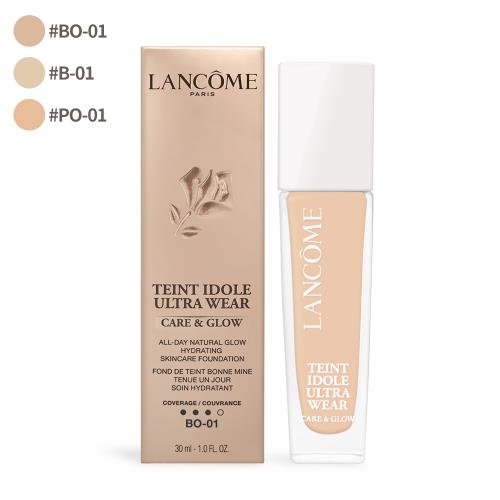 LANCOME 蘭蔻 零粉感光澤持妝粉底(30ml)-#B-01/#BO-01/#PO-01-多色任選-百貨公司貨