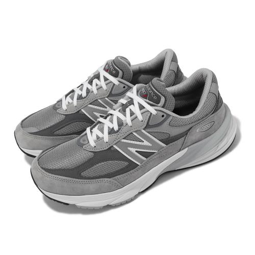 New Balance 休閒鞋 990 V6 2E 寬楦 男鞋 灰 元祖灰 銀 美製 拼接 反光 運動鞋 NB 紐巴倫 M990GL6-2E
