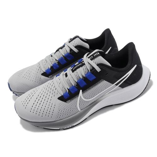 Nike 慢跑鞋Air Zoom Pegasus 38 男鞋灰黑緩震小飛馬路跑運動鞋CW7356