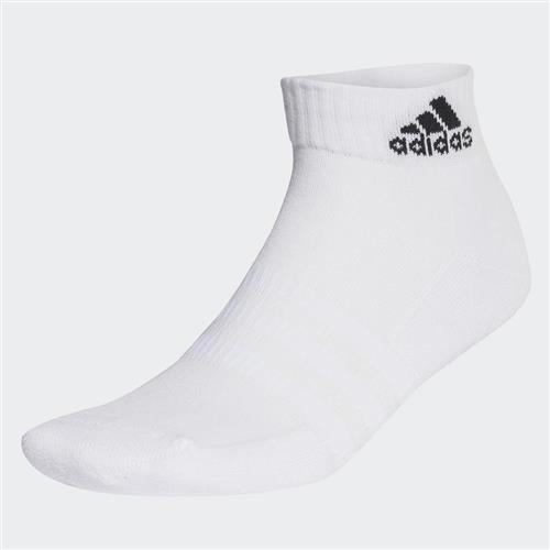 Adidas 襪子 短襪 腳踝襪 白 2組【運動世界】HT3438