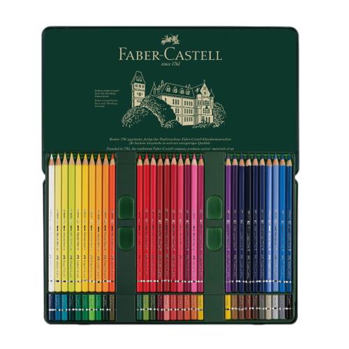 Faber-Castell】輝柏藝術級水彩色鉛筆60色/盒117560|蠟筆/色鉛筆