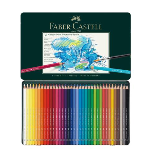 Faber-Castell】輝柏藝術級水彩色鉛筆36色/盒117536|蠟筆/色鉛筆